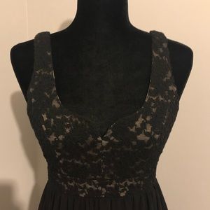 Robe Sans Manches GIanni Bini En Dentelle Crochet - Col V - Taille XS Orange - Neuf Sans étiquettes
